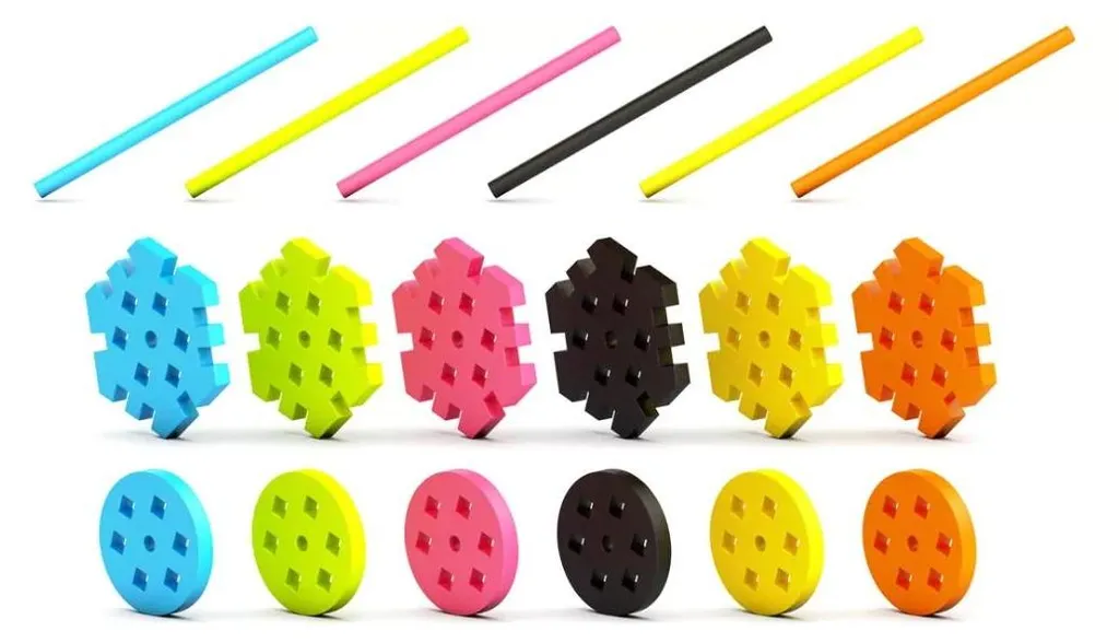 Meli Maxi Constructor Set 60 - Jeu de construction créatif pour enfants - 5
