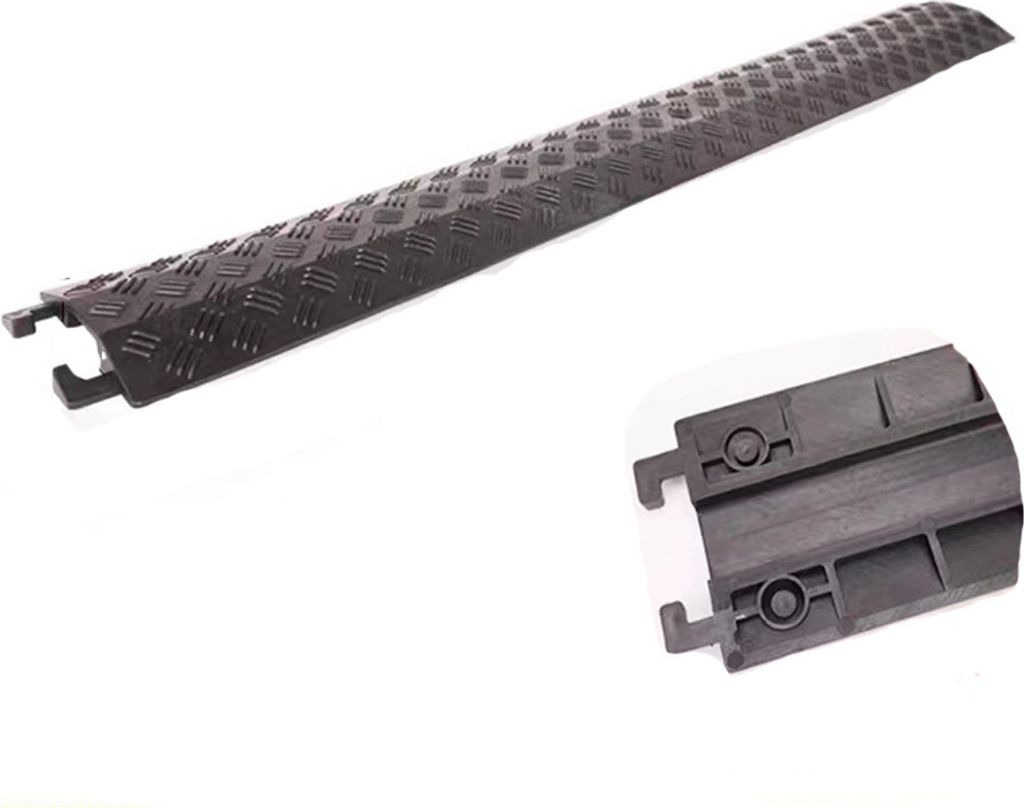 Kabelbrücke 1m Kabelkanal Überfahrschutz Kabelrampe für Produktbild 4