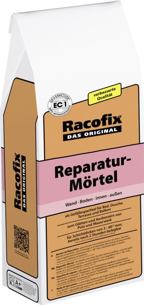Zementärer Reparatur-Mörtel für Innen & Außen, Produktbild 