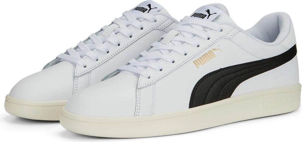 Puma SMASH 3.0 L Herren Sneaker Leder 390987 03 weiss , Schuhgröße:39 EU