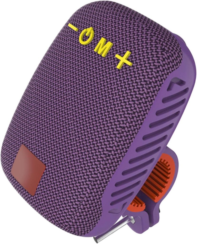 Bluetooth Lenkerlautsprecher mit FM Radio, Unterstützt Kopplung, Freisprechanrufe, Karteneinlegen, IPX5 Wasserdichter für Fahrradfahren, Wandern