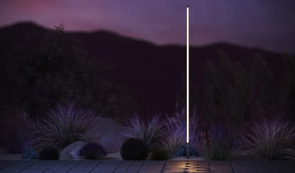 Borne Extérieure LED Étanche Graphite Maytoni Field 12W - Finition Durable - 11