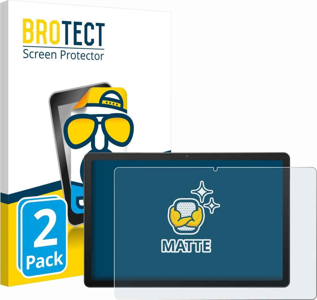 2x BROTECT Schutzfolie für Sunmi CPad 8.7" Displayschutz Displayschutzfolie Folie Matt Entspiegelungsfolie
