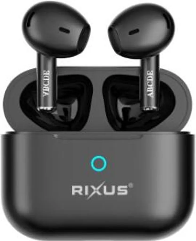 Écouteurs Rixus RXBH28 Bluetooth Hi-Fi Sound - Noir avec Autonomie Pro