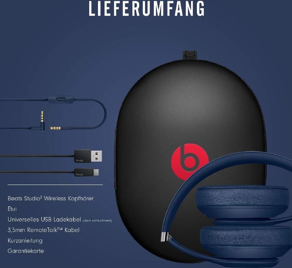 Beats Studio³ Wireless blau Zdjęcie produktu 24