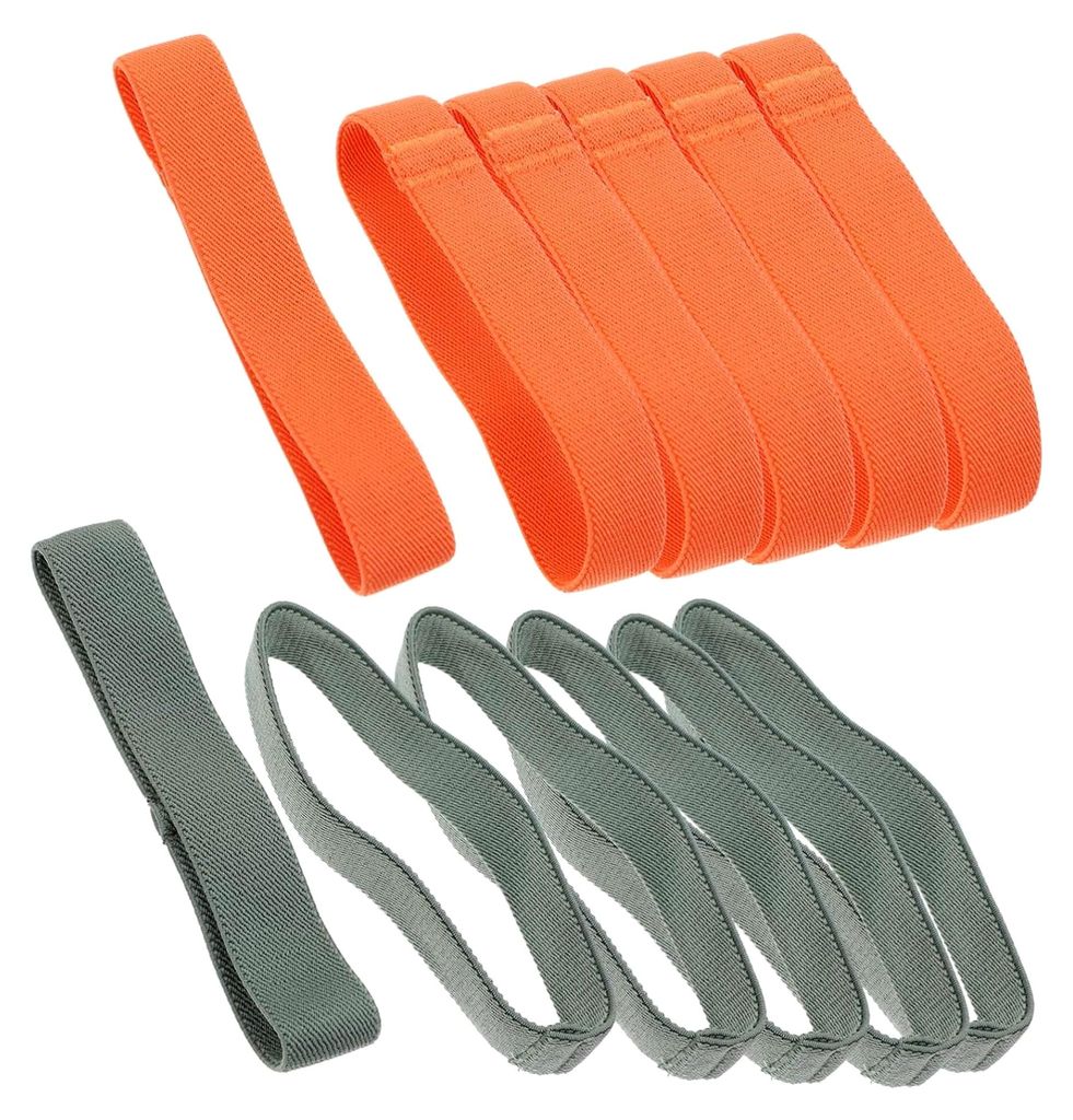 12 Stück Elastische Bento Kasten Gurte 25mm Nylon Praktische Lebensmittelbehälter Befestigungsbänder für Lunchboxen Camping Büro