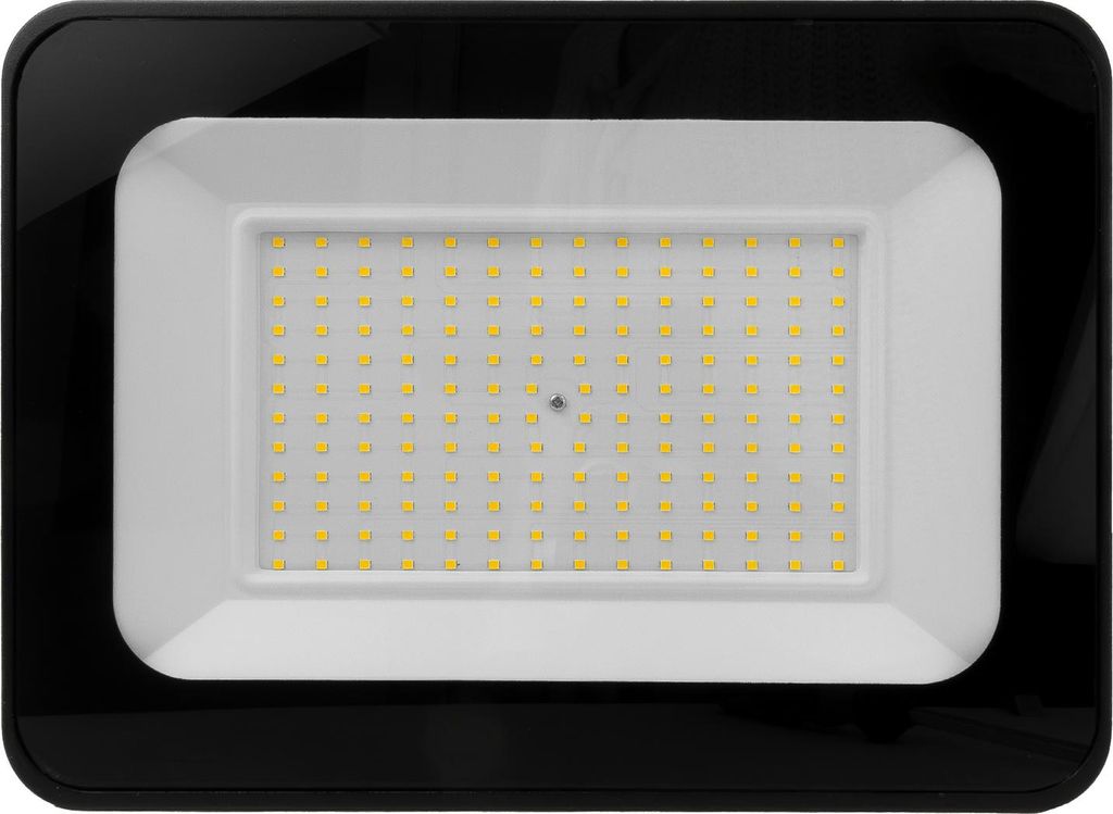 LED Außenstrahler 150W GTV GT-GCX150W-40 Flutlicht schwarz IP65 Außenwandstrahler 12000lm
