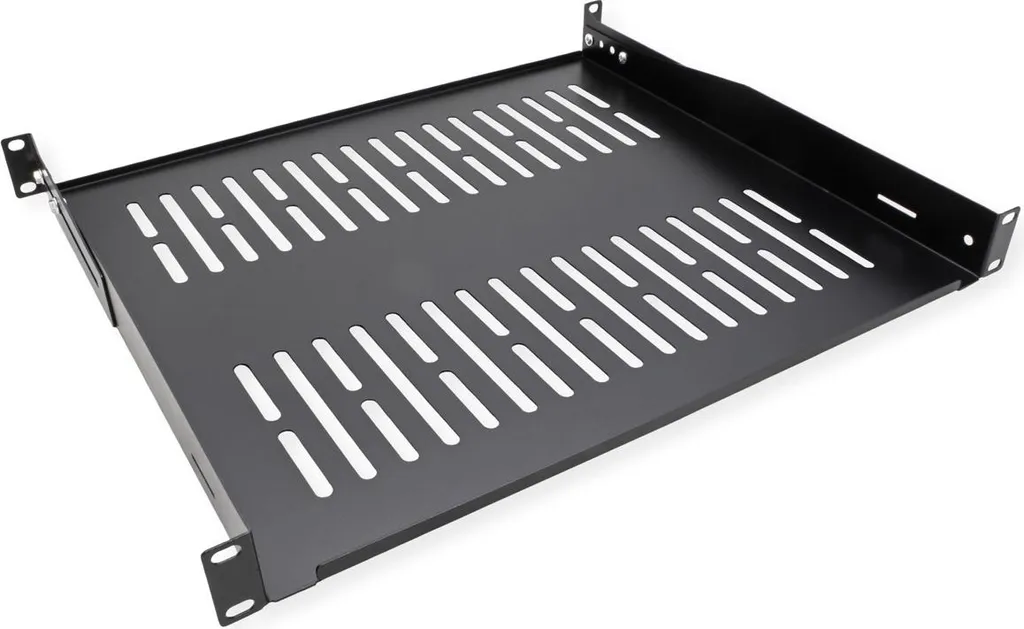 Ripiano Rack 19 1U VALUE - Profondità 400mm per Server e Switch - 5