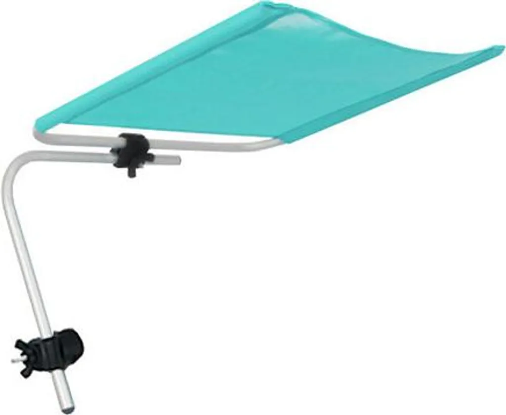 Parasol Marbueno turquoise : fini la chaleur étouffante sur la terrasse