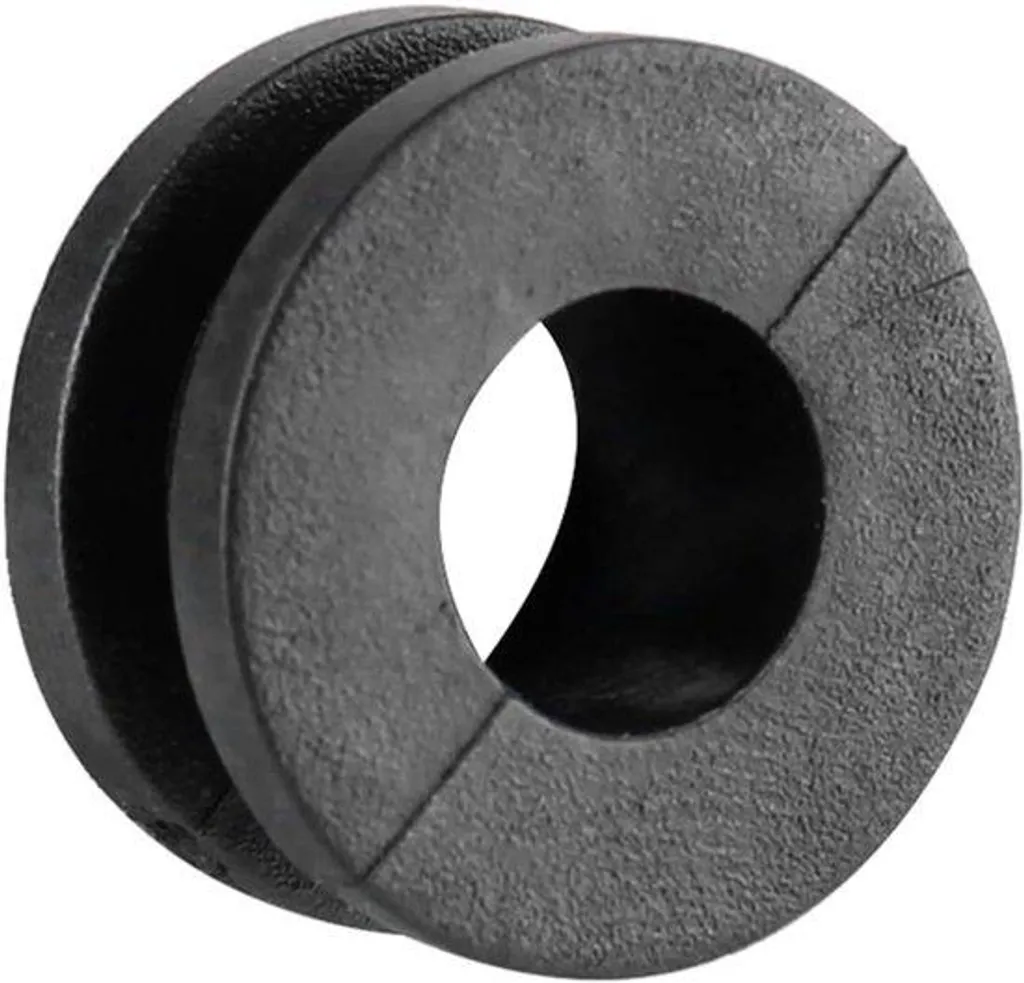 Anneaux de fixation caoutchouc noir lot de 10 pour stopper les glisses