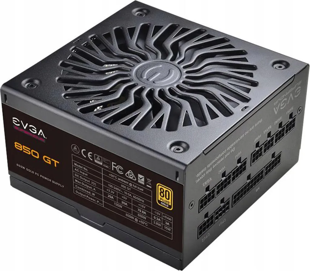 EVGA 220-GT-0850-Y1 Alimentatore 850W Gold Modulare - Prezzo Online