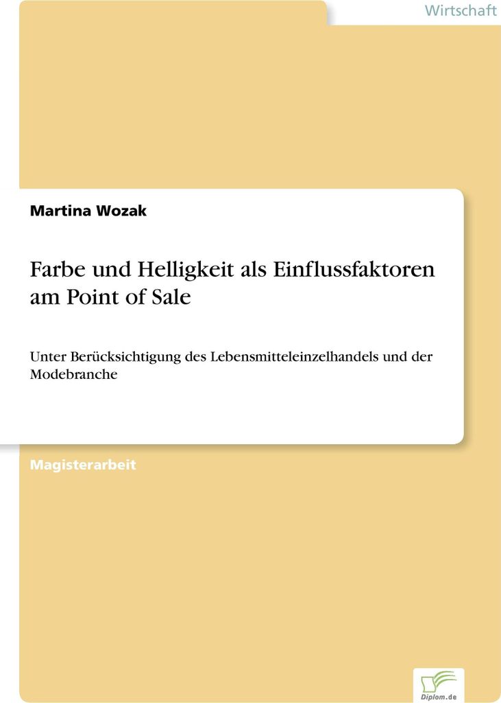 Farbe und Helligkeit als Einflussfaktoren am Point of