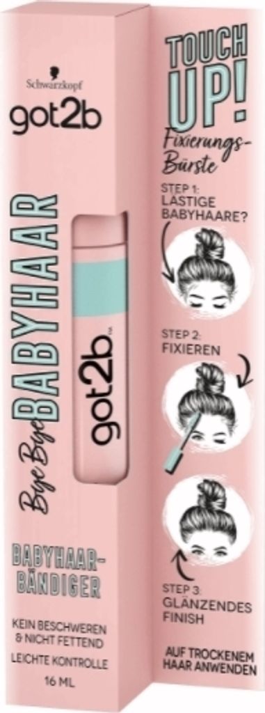 (Schwarzkopf, got2b, Bye Bye Baby Hair, Haarwimperntusche, Produktbild 