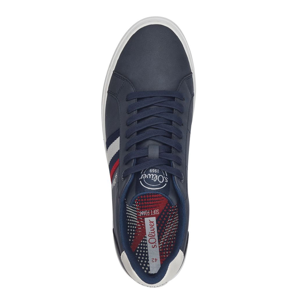 S.Oliver Herren Sneaker 5-13634-42 – Bequem, Aus Textil/Synthetik, G-Weite