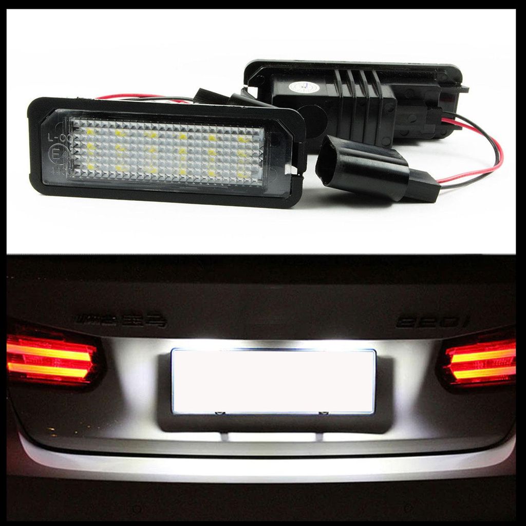 Kennzeichenbeleuchtung 2x LED PREMIUM für VW Lupo / Polo Produktbild 