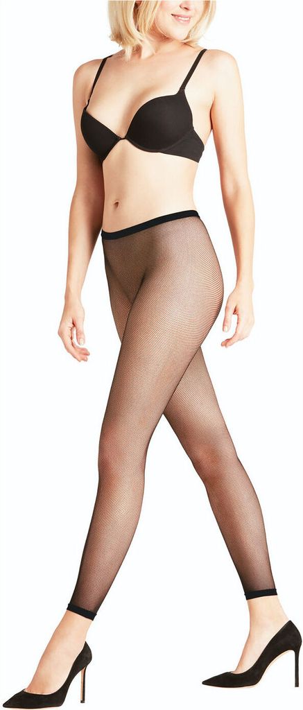 FALKE Net Leggings Damen black M/L