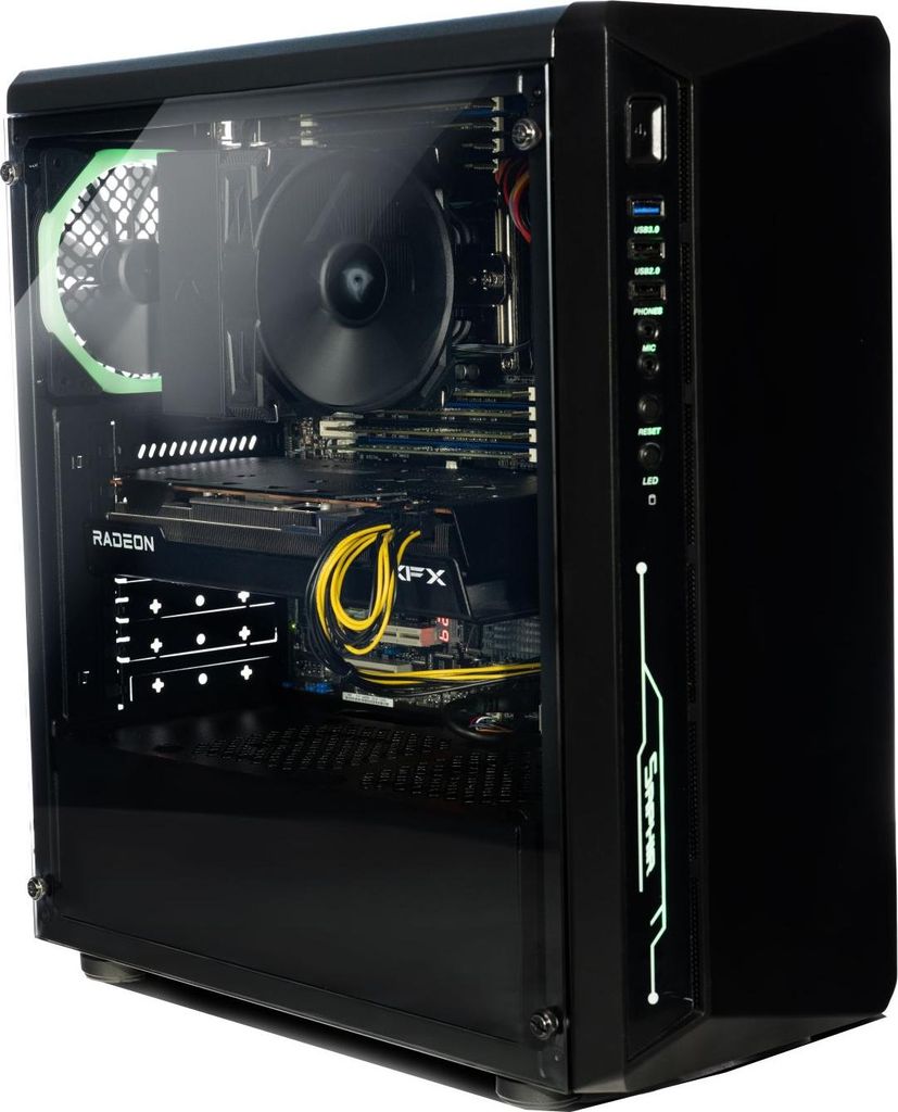 Broonbee Gaming PC High End mit Intel 14-Kerne CPU | NVIDIA GeForce RTX 3050 | 128 GB DDR4 RAM | 1 TB NVMe M.2 SSD | Windows 11 Pro | Gamer Computer