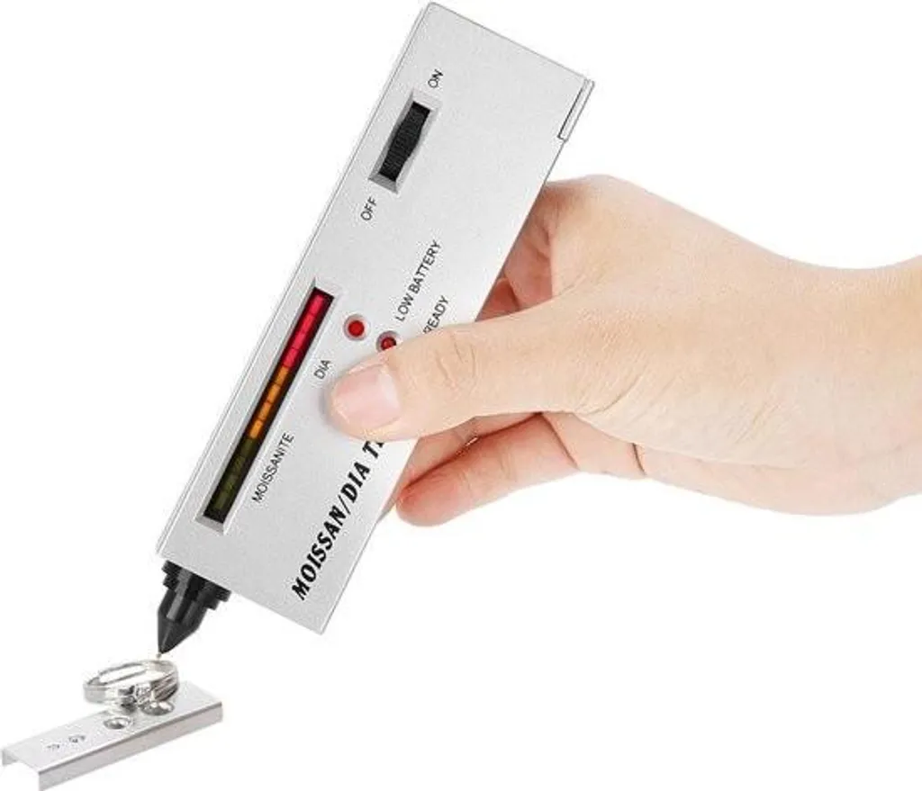 Testeur de moissanite Diamond Selector II léger avec alerte sonore