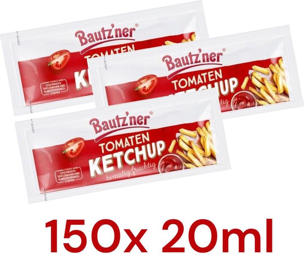 Bautzner Tomaten Ketchup - 150x 20ml Produktbild 