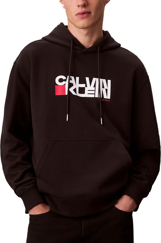 Calvin Klein Jeans Hoodie 072103200003 in BLACK color size large