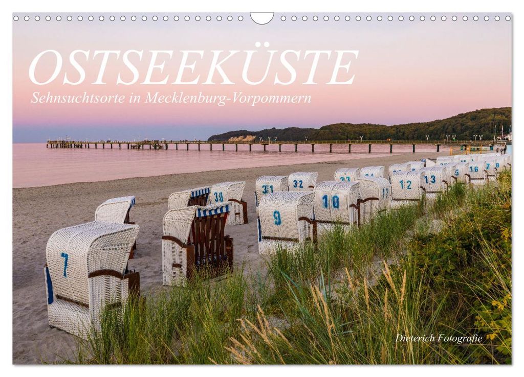 OSTSEEKÜSTE Sehnsuchtsorte in Mecklenburg-Vorpommern (Wandkalender 2027 DIN A3 quer), CALVENDO Monatskalender