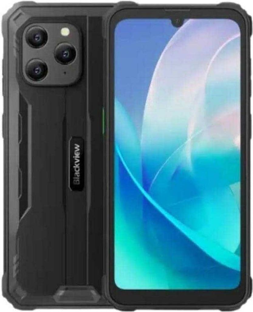Blackview BV5300 Plus schwarz Outdoor Smartphone – wasserdicht nach IP68/IP69K, MIL-STD-810H, 6.1" HD+ Display, 24GB RAM, 128GB Speicher, 6580 mAh