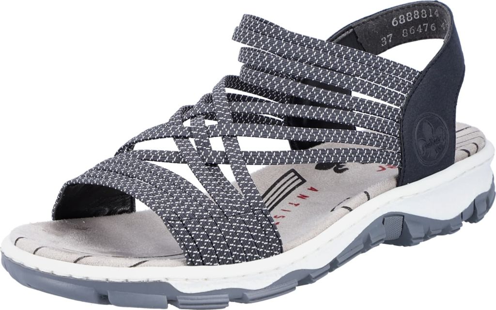 Rieker Komfort Sandalen Ribbonstretch/Namur Damen Produktbild