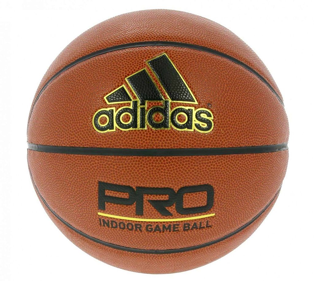 Adidas - New Pro W Basket-Ball Indoor-Basketball Gr.6 Orange W50045