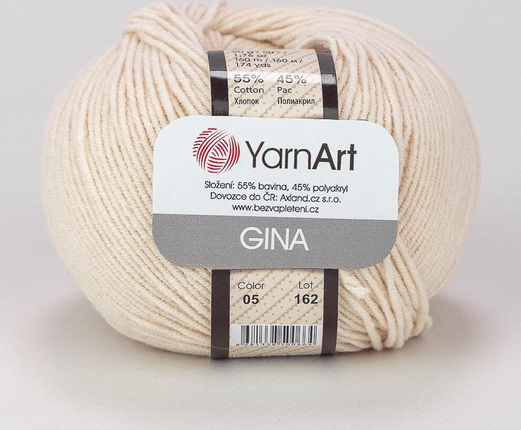 Yarn Art Jeans 05 Cream Strickgarn Produktbild 4