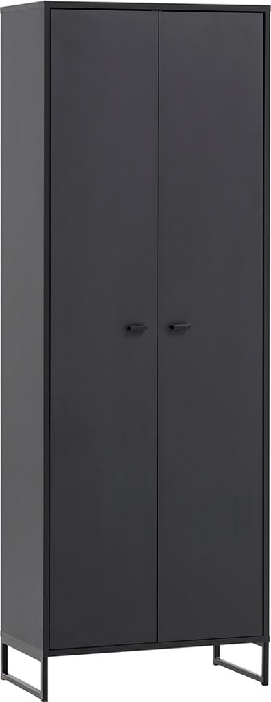 Schuhschrank für den Eingangsbereich JULBACH-80 in Schwarzmatt, B/H/T: ca. 60,2/169,7/33,05 cm