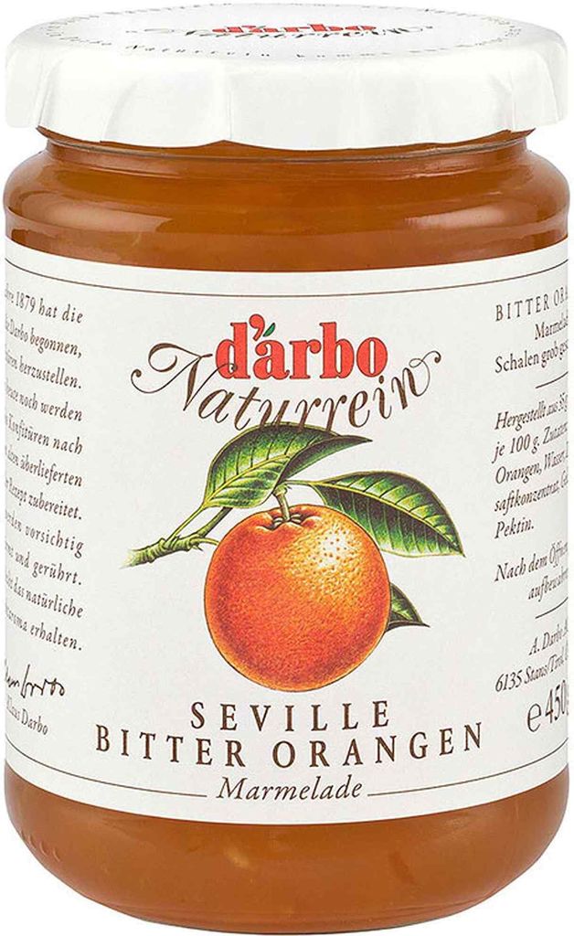 Darbo Naturrein Bitter Orangen Marmelade 450g