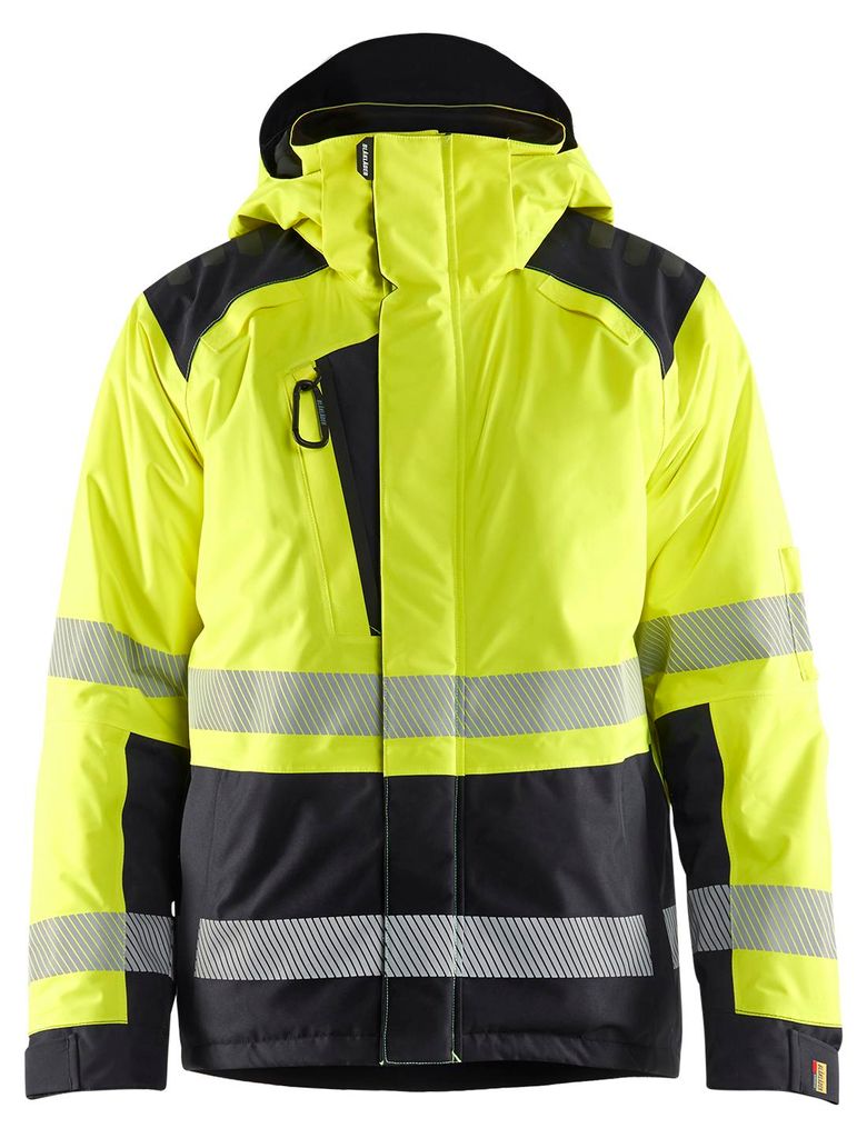 Blakläder High Vis Winterjacke 4455, Farbe:High Vis Gelb/Schwarz, Größe:L