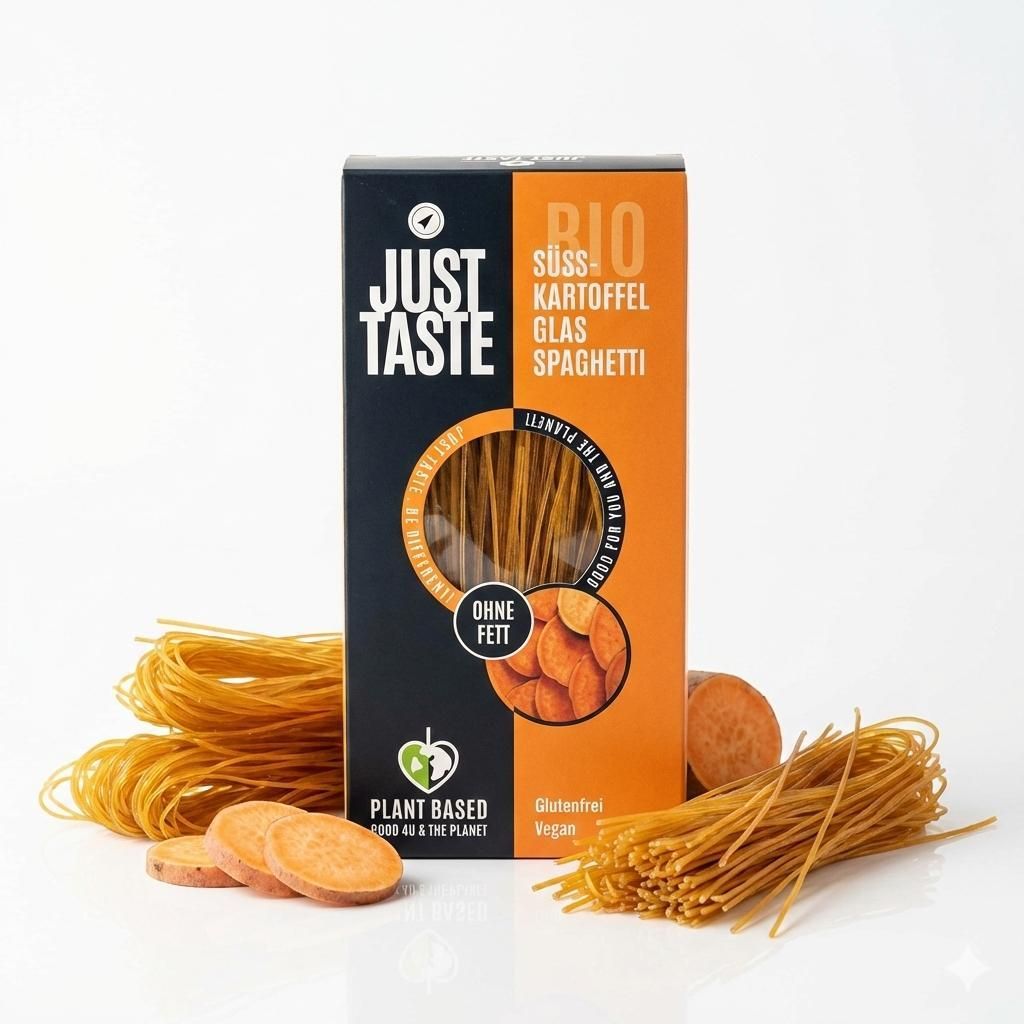Pasta - Spaghetti di patate dolci in vetro 250g Immagine del prodotto 