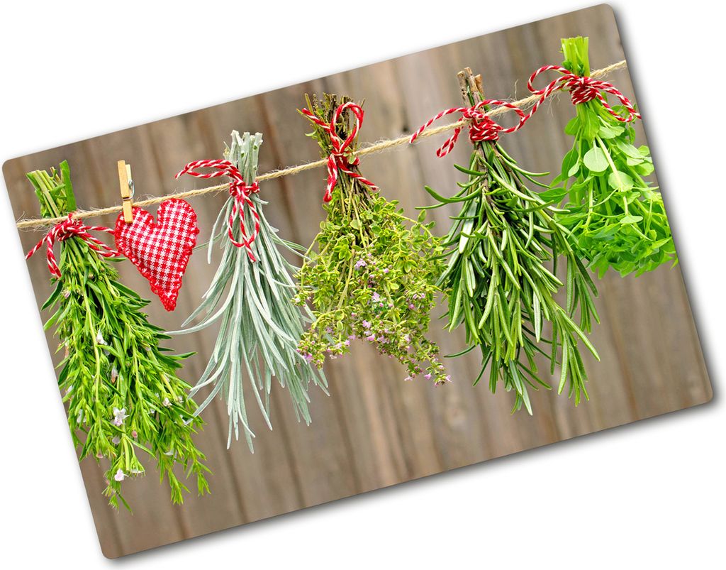Tulup Glas Herdabdeckplatte - 80x52 cm - Produktbild 