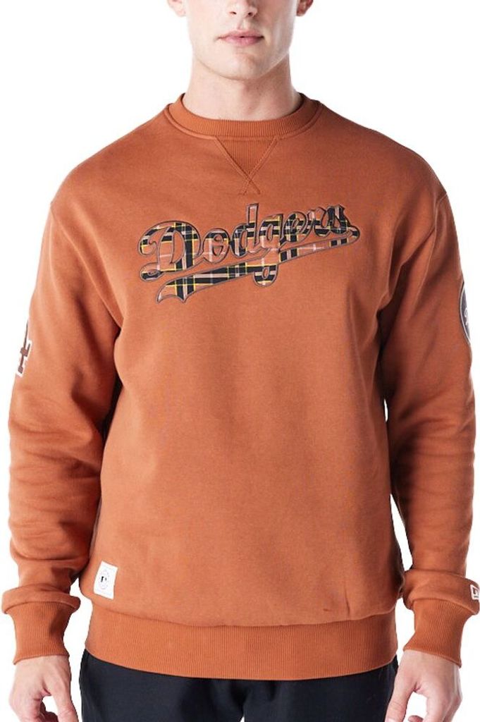 New Era Fleece Pullover - TARTAN Los Angeles Dodgers - L