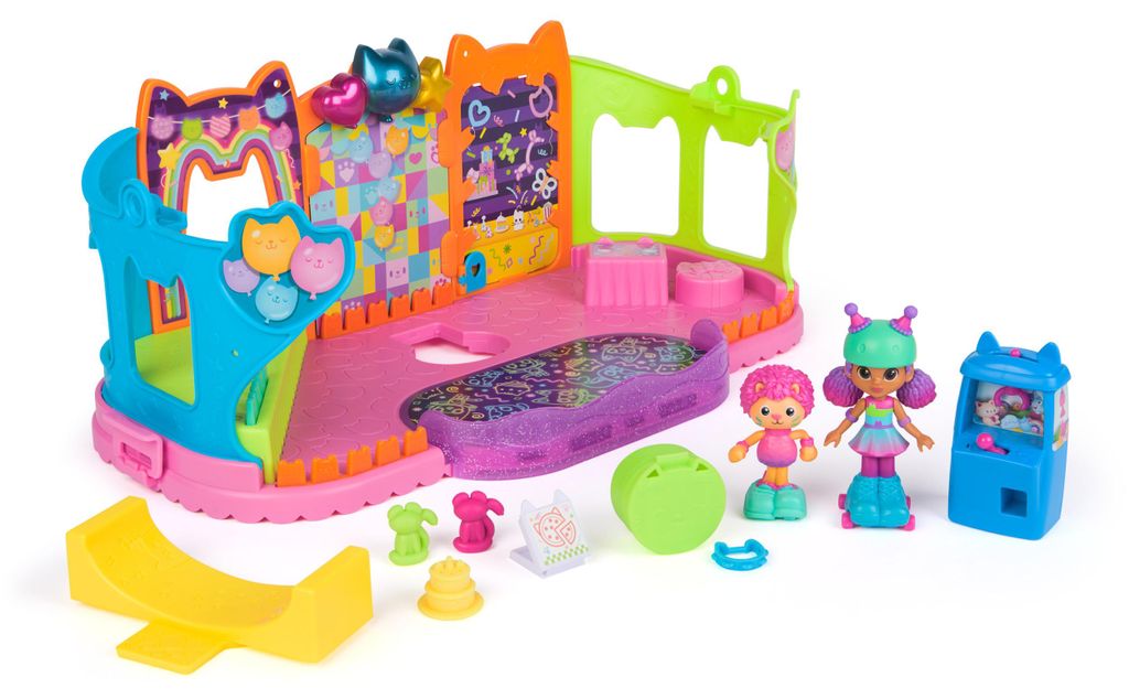 Gabby's Dollhouse Partyzimmer-Spielset - Skate Park Produktbild 