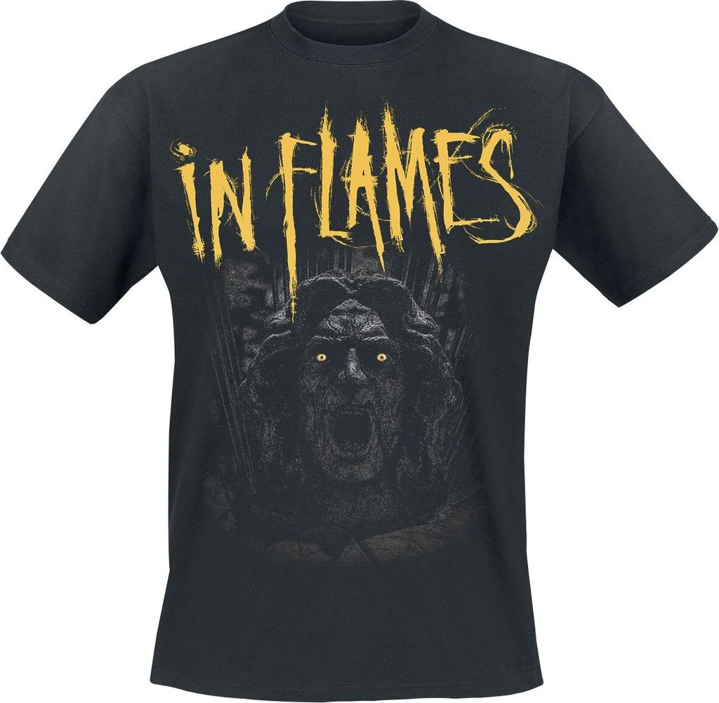 In Flames T-Shirt Herren Clayman We Trust schwarz S