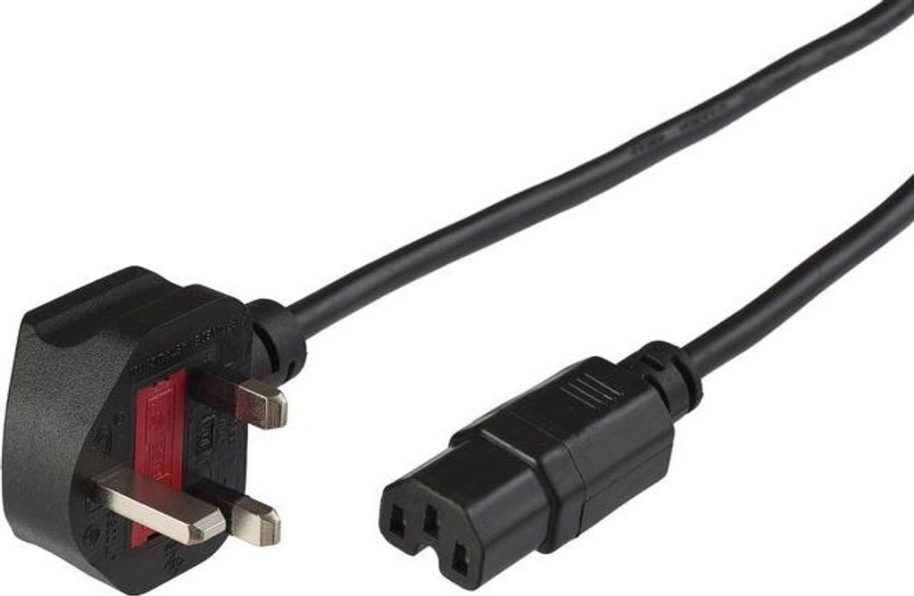 MicroConnect BS-1363/C15 2m Schwarz