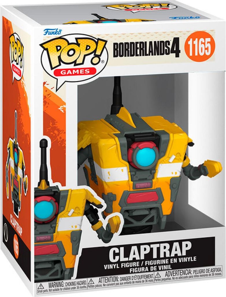 Funko POP Games: Borderlands 4 - Claptrap Obrázok produktu 