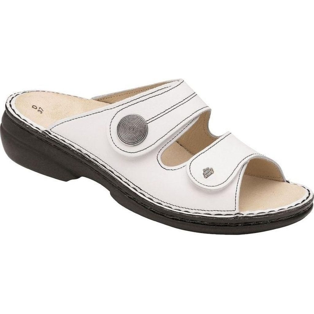 Finn Comfort Sansibar, Pantolette, Nappa (Glattleder), weiss 2550-001000 43