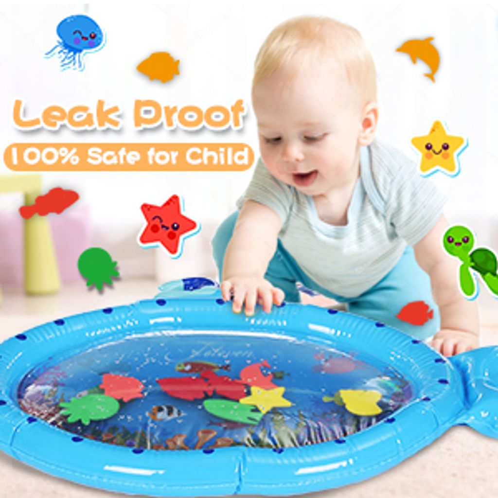 Baby Wasserspielmatte Aufblasbare Bauch Zeit Wasser Früherzieh Spielzeug 
