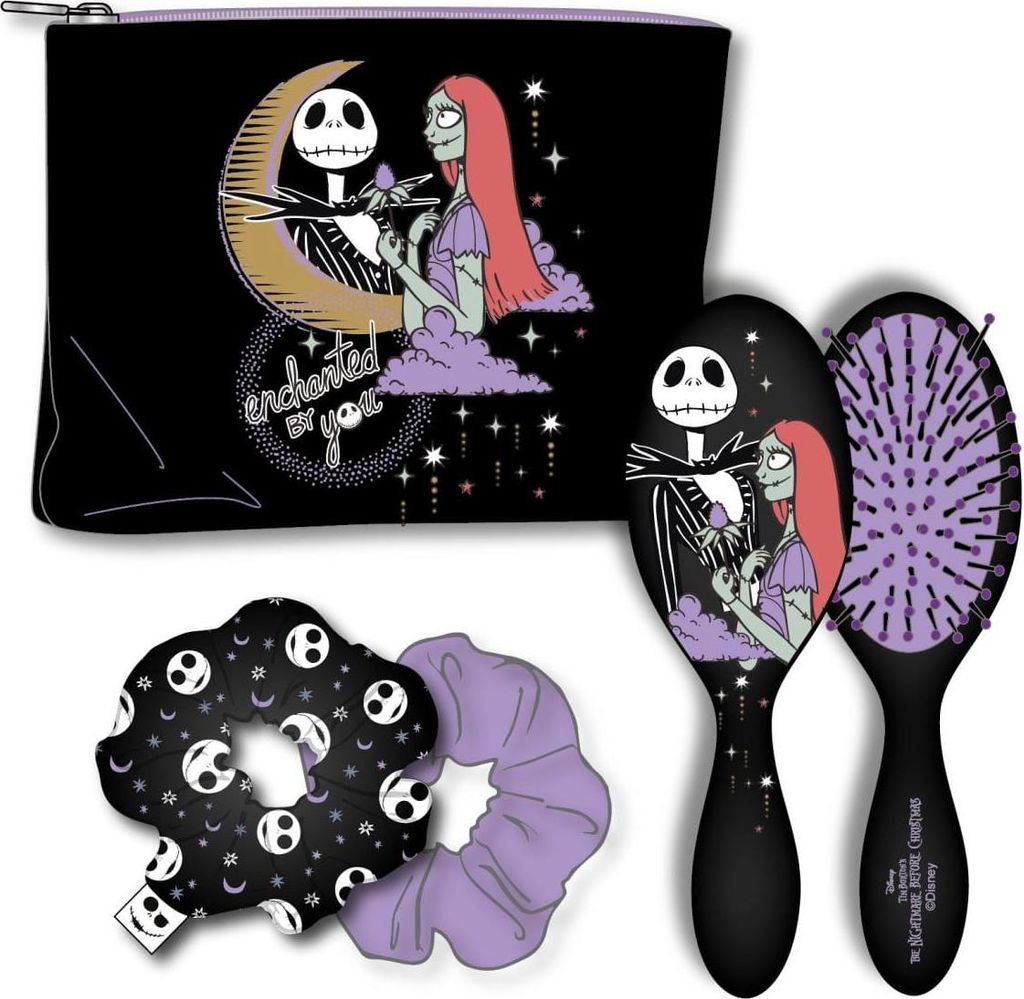 Nightmare before Christmas Kosmetiktaschen 3er-Pack Jack & Sally