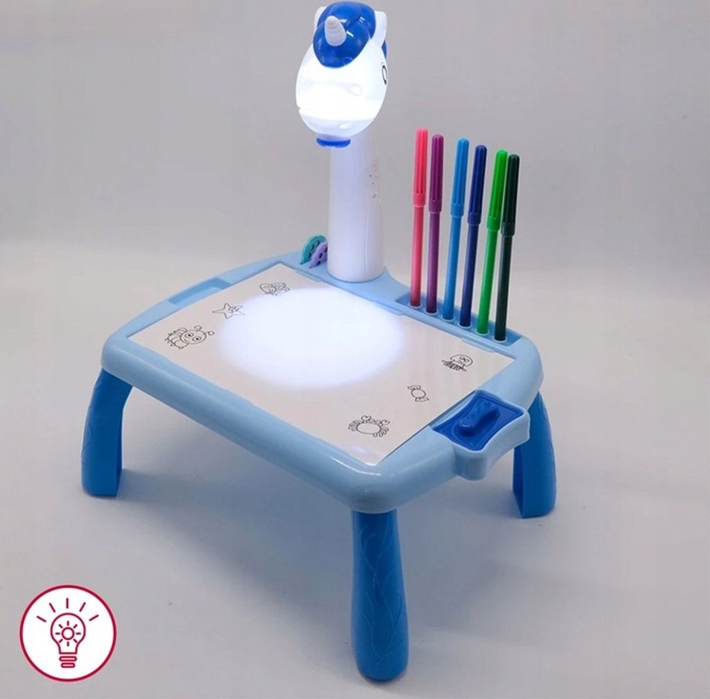 Maxlife-Projektor mit Zeichentisch MXDP-200 blau Produktbild 12