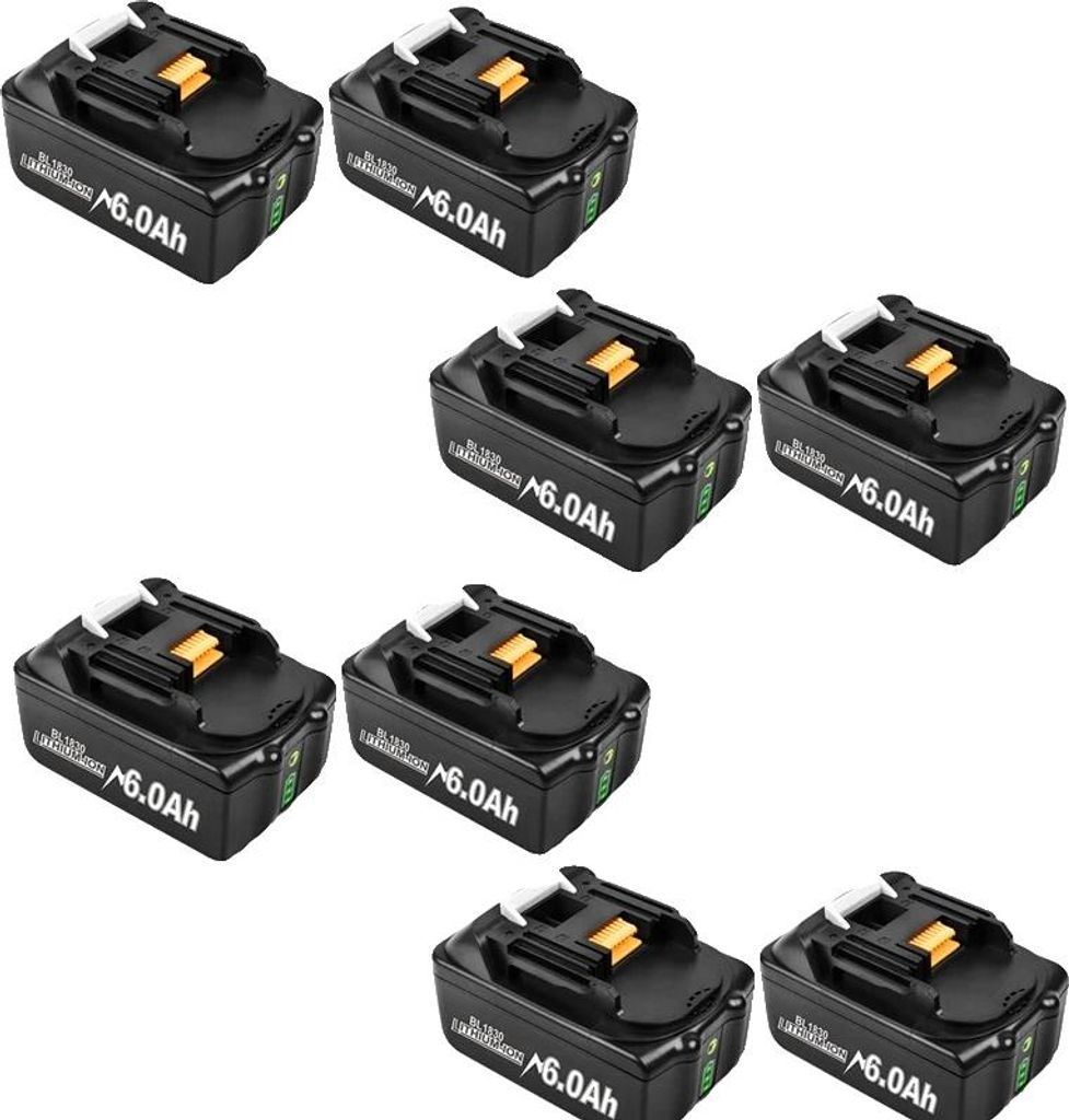 Batteria, 18V Li-Ion, alta capacità, 8 batterie 6,0Ah Immagine del prodotto 