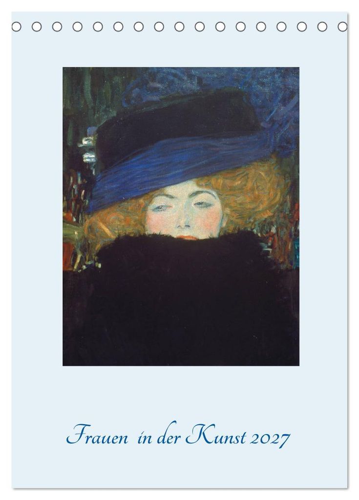 Frauen in der Kunst 2027 (Tischkalender 2027 DIN A5 hoch), CALVENDO Monatskalender