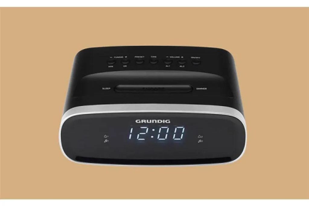 Grundig GPR1230, Uhr, FM, 1 W, LED, Schwarz, Einfarbig Produktbild 