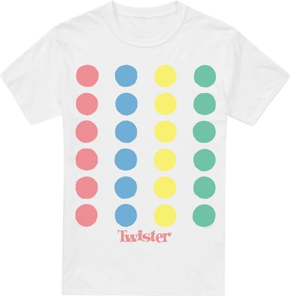 Twister - T-Shirt für Herren TV5207 (XXL) (Weiß)