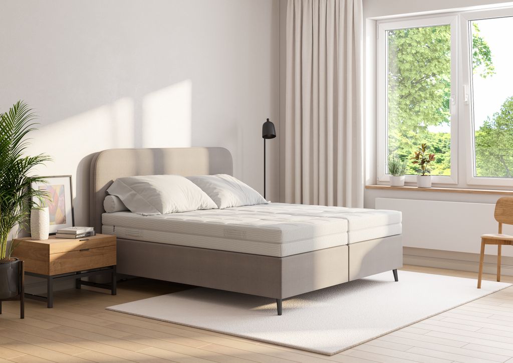 MALIE BIG STAR - H2 90x200 Tonnentaschenfederkern Matratze mit 5 Zonen