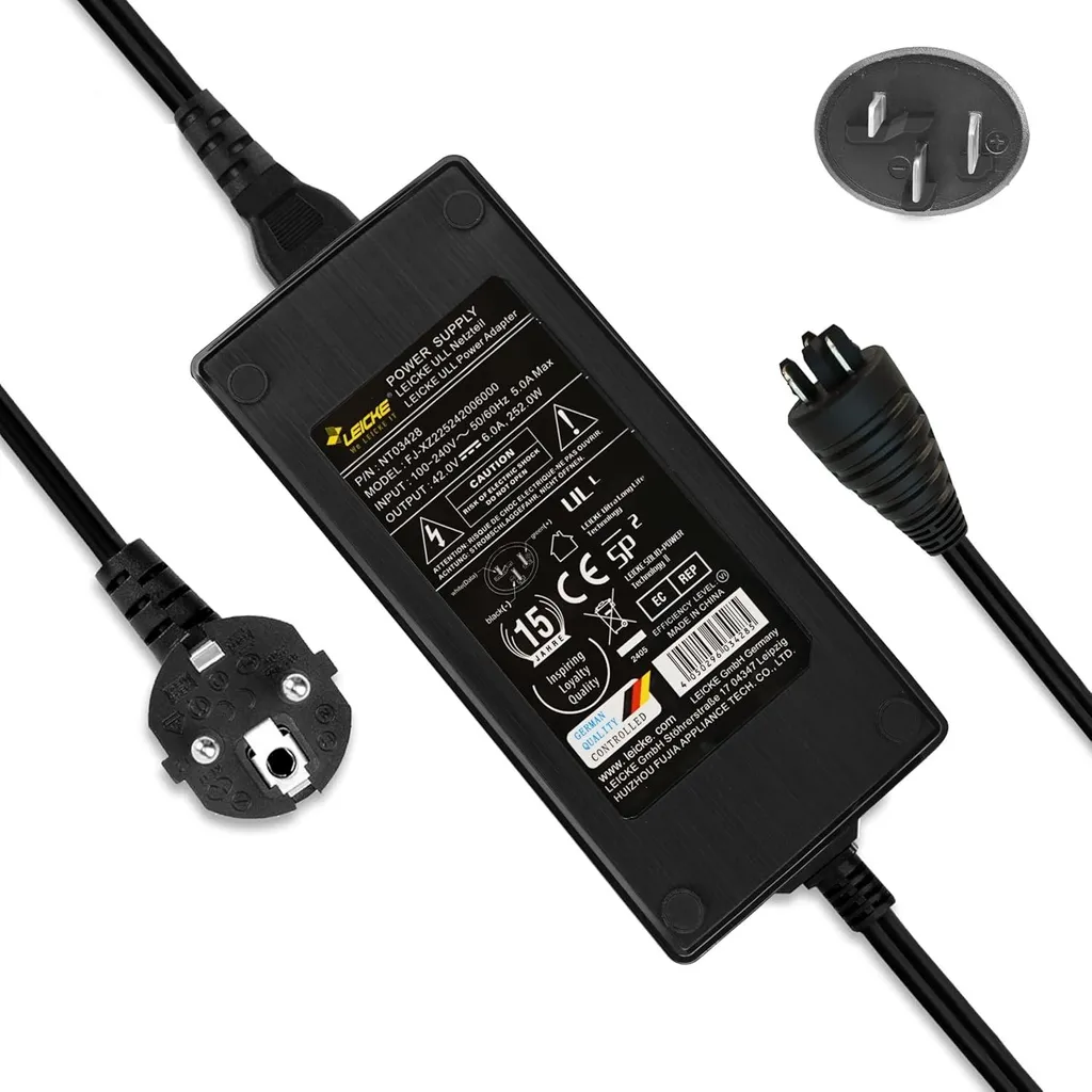 Chargeur Rapide 6A pour Batterie Bosch 36V VAE Performance et Classic+