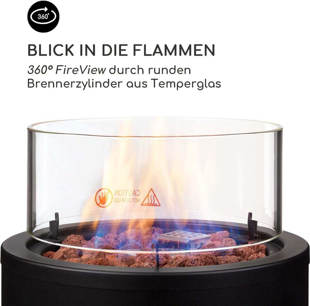 blumfeldt Lavastone - Heizstrahler Terrasse, Produktbild 5